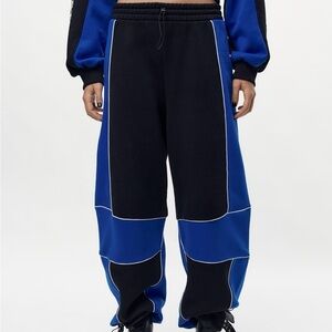 Zara Color Block Jogger Size Small